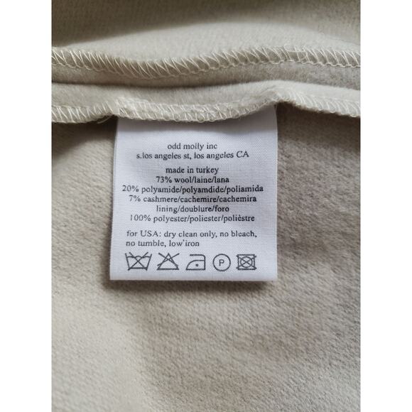 Odd Molly Colonial Military Embroidered Applique Coat Wool Ruffle Women XS - Picture 13 of 13